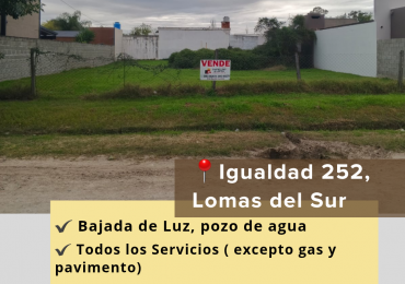 Lote en Venta 