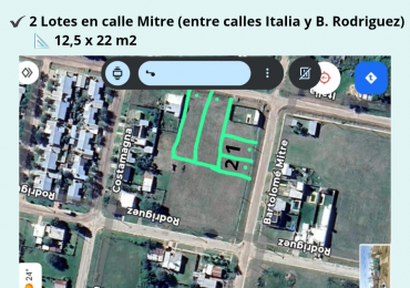 Lotes en venta 