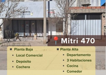 LOCAL COMERCIAL + DEPARTAMENTO