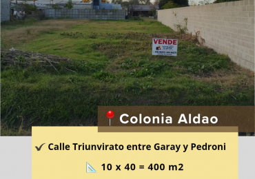 Lote en venta 